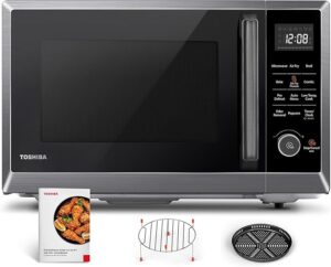 TOSHIBA Air Fryer Combo 8-in-1 Countertop Microwave Oven